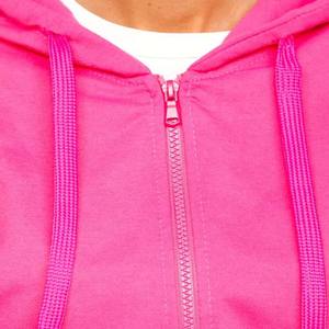 Sweat à capuche décontracté en coton molletonné léger pour femmes sweats à capuche zippés pour l'hiver sweats à capuche pour femmes avec logo personnalisé nouvel arrivage - Product Image 3