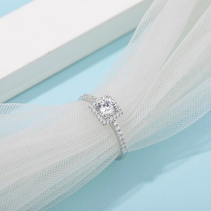 Personalizado 14K 18K oro rosa laboratorio cultivado diamante anillo de compromiso VVS Moissanite IGI certificado anillos finos para la boda de las mujeres - Product Image 2