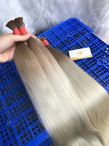 Extensions de cheveux naturels Remy de qualité supérieure Minh Khang, lisses, non traités, vierges, de luxe, 100g, origine Hanoi, Vietnam, pour une densité maximale - Product Image 4
