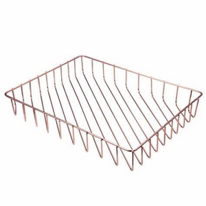Venta al por mayor de artículos para el hogar, cesta de almacenamiento de frutas de alambre de metal de hierro de escritorio multifunción para tela para niños - Product Image 2