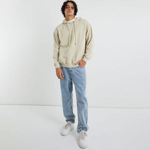 100% coton bouffant à capuche hommes respirant Vintage pull sweat hiver solide blanc polaire 3XL Vintage imprimé à capuche pour hommes - Product Image 2