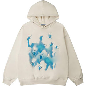 Sudadera con Capucha Básica de Invierno para Hombre, Hecha a Medida, con Estampado Gráfico, Logotipo Personalizado, Serigrafía, 2 Piezas MOQ - Product Image 4