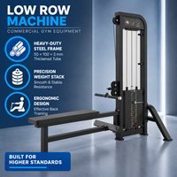 Machine d'exercice pour le dos BN pour l'entraînement fonctionnel, idéale pour les salles de sport, clubs de santé, studios de fitness, machine de rame assise.