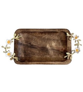 ถาดเสิร์ฟมีดีไซน์โบราณทำจากไม้อุปกรณ์ในครัวอุปกรณ์ทานอาหารเย็นสำหรับร้านอาหารในบ้านโรงแรมมาใหม่ - Product Image 3