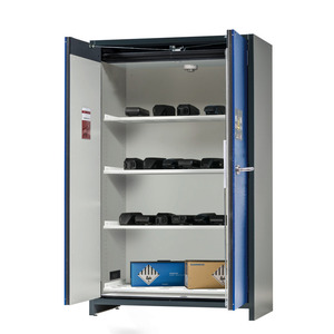 asecos Armadio di Stoccaggio per Batterie al Litio-Ione, SafeStore Core, 4 Ripiani, L 1200 mm - Product Image 1