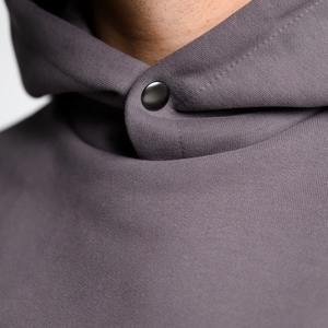 Vente en gros 100% sweat à capuche zippé en coton doux pour hommes Musthave Outdoor & Casualwear sweat à capuche avec poche avant avec logo personnalisé - Product Image 6