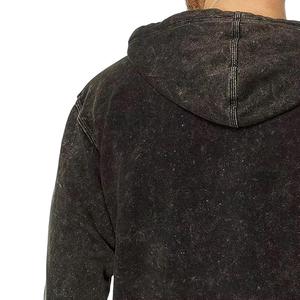 Conjunto de Sudadera con Capucha y Pantalones Deportivos de Alta Calidad con Lavado Ácido, Diseño Personalizado - Product Image 4