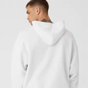 Pull à capuche léger et écologique pour homme-fabriqué à partir de matériaux recyclés, respirant pour un confort quotidien - Product Image 2