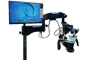 MEDCOUNTY Continuous Zoom Ophthalmic <b>Microscope</b> - Product Image 2