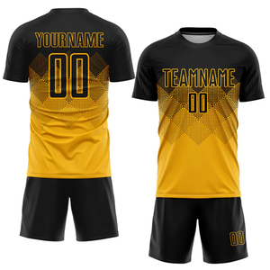 Conjunto de Fútbol Sublimado Personalizado OEM, Uniforme de Equipo de Camiseta y Pantalones Cortos de Fútbol Personalizados, Proveedor de Ropa Deportiva Transpirable Unisex - Product Image 3