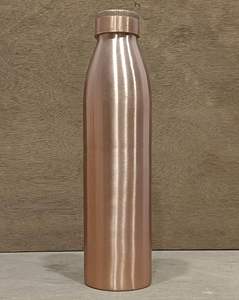 Premium Printed Copper <b>Water</b> <b>Bottle</b> - Leak-Proof Ayurvedic Pure Copper Vessel for Wellness & Yoga 1000ml Decorative <b>Metal</b> Carafe - Product Image 4