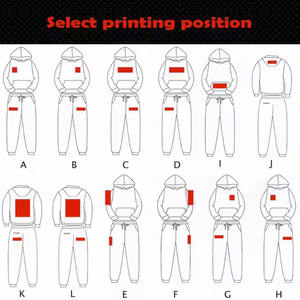 100% algodón liso Sudadera con capucha en blanco para hombre Sudadera con capucha de peso pesado Sudadera de gran tamaño Hombres Cropped Streetwear Sudadera con capucha - Product Image 5