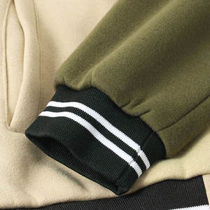 Chaquetas Casuales de Invierno para Hombre, Rellenas de Lana, Ecológicas, Transpirables, de Secado Rápido, Diseño Personalizable Tipo Letterman, Cuello Alto - Product Image 5