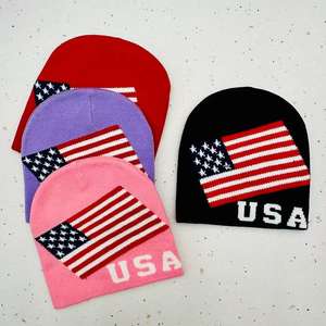 Fashionable Custom Winter Cuffed Jacquard Knitted <b>Beanies</b> Solid Color Unisex Warm Travel Caps 2026 - Product Image 4