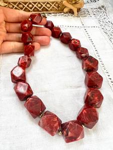 สร้อยคอฮอร์นทำมือแบบคลาสสิกและสร้อยคอเรซินสำหรับผู้หญิงและเด็กผู้หญิงบรรจุแบบกำหนดเองเครื่องประดับแฟชั่นที่ไม่ซ้ำกัน - Product Image 3