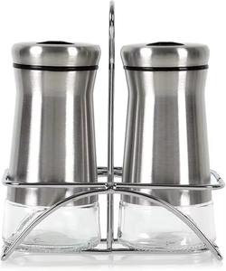 Boîtes à épices en métal et verre les plus demandées - Construction durable, compatibles lave-vaisselle et four, écologiques, maintiennent la qualité uniforme des épices - Product Image 4