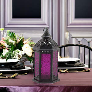 Farol de Metal con Forma de Domo, Hecho a Mano, Ecológico y de Primera Calidad, Iluminación Decorativa para Navidad, Hogar, Cafeterías, Restaurantes y Hoteles - Product Image 5