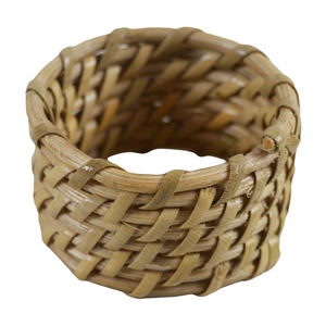 Anneaux de serviette en rotin en forme de triangle de haute qualité Meilleurs designs pour les fêtes de mariage et les décorations de table de restaurant - Product Image 5