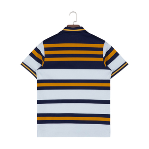 Personnalisé à manches courtes de haute qualité surdimensionné décontracté été 100% Polo en coton biologique pour hommes - Product Image 2