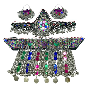 Customized Beautiful Design Afghan Vintage Jewelry for Adults High Quality Afghan Kuchi <b>Jewellery</b> Sets for Wedding Party & Gifts - Product Image 4