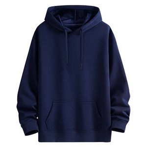 Sweat à capuche avec cordon de serrage pour hommes Pull décontracté Sweatshirts lourds Grands et grands 2025 - Product Image 5