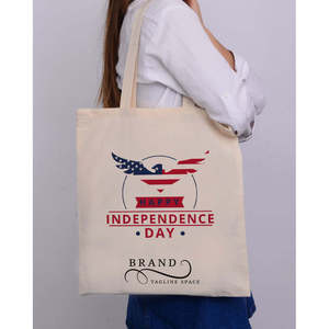 Bolsa de Mano American Eagle para el 4 de Julio, Gran Capacidad, Lona Resistente al Agua, para Uso Diario, Diseño Abierto, para Verano, Otoño e Invierno - Product Image 4