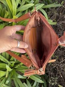 Nouvel arrivage de sacs à main de bohème en tissu jacquard de couleur marron sacs de sculpture usinés à la main sacs élégants de vente chaude pour femmes - Product Image 6