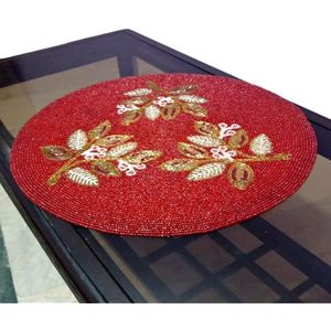 Napperon et tapis de couleur or pour la décoration de la maison, la vaisselle, la table à manger, la fête et le mariage - Product Image 4