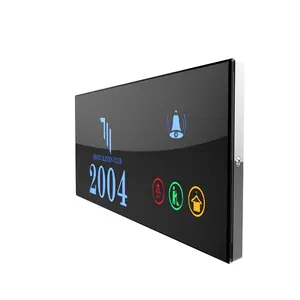 Hotel Doorbell with Touch Panel Do Not Disturb DND Doorbell system MUR touch panel Capacitive touch Toughened Crystal Glass