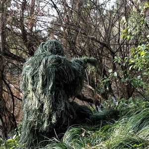 Combinaison Ghillie OEM 2026 en carbone imperméable camouflage 3D Jungle pour la chasse, la photographie de la faune et l'observation des oiseaux avec livraison gratuite - Product Image 3