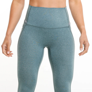 Pantalones de Yoga Ecológicos de Moda, Color Azul Cielo, Estilo Campana, Alta Elasticidad, Levanta Glúteos, Absorbe la Humedad, Leggings Deportivos para Mujer - Product Image 3