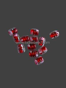 Cuentas indias de Murano hechas a mano, cristal de 8mm, fabricación de joyas de moda, cuentas sueltas, negro, azul, blanco, mezcla de colores claros, decoración - Product Image 3