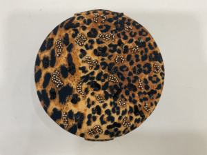 Animal Print Luxury Velvet <b>Wood</b> Fabric Customizable Jewelry Organizer Hand <b>Beaded</b> Embroidered Black Storage Box Customized Size - Product Image 2