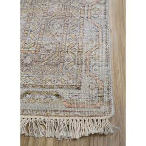Alfombras de Lana Afgana Viscaya Ivory Anudadas a Mano, 10 mm de Grosor, Estilo Tabriz, Patrón Rectangular con Medallón para Sala de Estar y Dormitorio - EA-3105 - Product Image 4