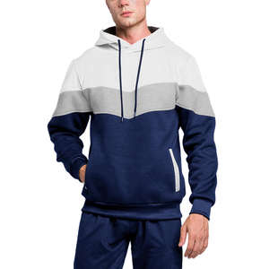 Nouvel arrivage Pull à capuche personnalisable pour hommes Jogger Survêtement Ensemble Séchage rapide Respirant Haute qualité 100% Coton Survêtements - Product Image 1