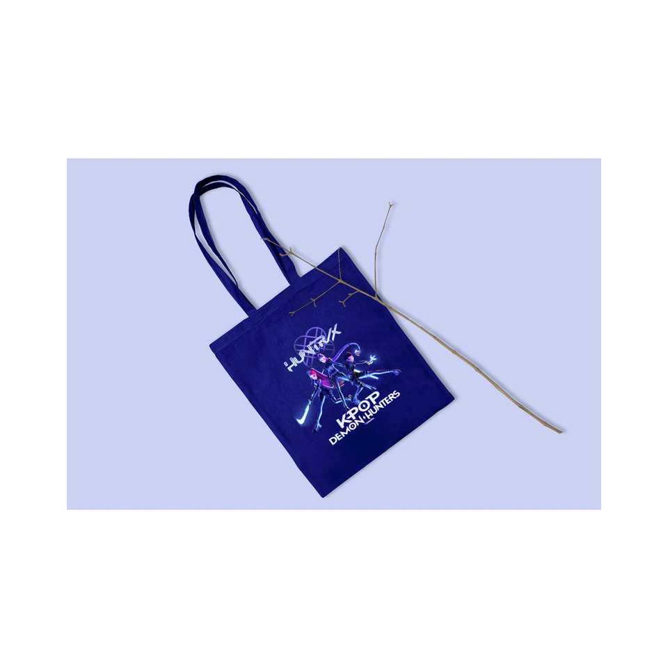 Summer Fashion KPop Demon Hunters Huntrix Trio Canvas Bag