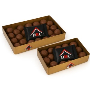 <b>Decorative</b> metal organizer tray to your presentation perfect <b>for</b> serving chocolates, dry <b>fruits</b> or festive treats - Product Image 1