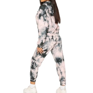 High Quality Sublimation Printing Tracksuits For Woman Thick Custom Printing Sweatpants and Hoodie <b>Set</b> For Women Tracksuit 2027 - Product Image 6