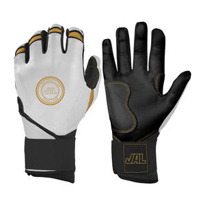 Wholesale Custom Made Baseball <b>Batting</b> Gloves in Top Quality Custom Leather Comfortable Customized Baseball <b>Batting</b> Gloves - Product Image 3