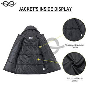 เสื้อโค้ทกันลมและฉนวนกันความร้อนสำหรับผู้ชายเสื้อแจ็คเก็ตขนเป็ดแบบลำลองสำหรับฤดูหนาว - Product Image 5