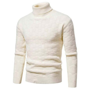 Suéter de lana para hombre de moda, fabricante OEM, venta al por mayor de ropa de invierno, entrega rápida, suéter holgado para hombre OEM, venta al por mayor - Product Image 2