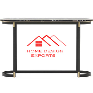 Black Finished Handmade Metal <strong>Console</strong> <strong>Table</strong> at Wholesale Price - Product Image 3