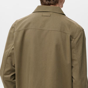 Chaqueta Bomber 100% Algodón para Hombre, Ropa Urbana, Tejido Transpirable, Colección de Chaquetas Modernas y a la Moda para Hombre, Chaquetas para Hombre OEM - Product Image 6