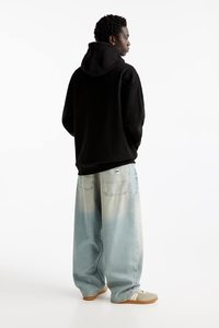 Unisex 480GSM 100% Sudaderas con capucha de algodón Personalizable Heavy Thick Pullover Cremallera Logotipo sólido Invierno Venta al por mayor Fleece Ropa de hombre - Product Image 6