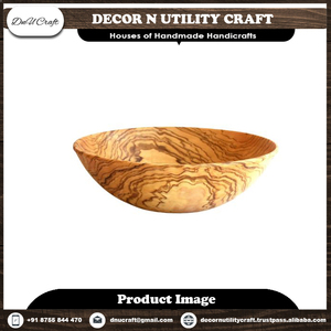 Bol à fruits en bois fait à la main multifonctionnel décoratif Sheesham bol de service de salade en bois pour la décoration bol de cuisine cadeau - Product Image 5
