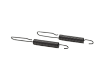 Ressort de tension à finition noire avec contrôle de vitesse, ressort d'extension en fil métallique sur mesure pour pièces de générateur et de moteur