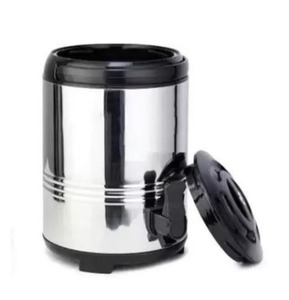 Grande carafe isotherme de 8,5 L sans BPA, incassable, fiable, avec bouton-poussoir pour eau chaude/froide/glace, idéale pour le camping et les cadeaux d'affaires - Product Image 1