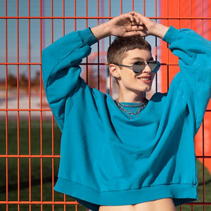 Gran oferta, venta al por mayor, sudaderas de algodón suave a granel, patrón personalizado, cuello redondo, gráfico O, cuello redondo, personalizado para OEM - Product Image 6