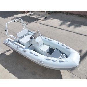 Yate semirrígido inflable con casco de aluminio Zhenbo de 3.6m con motor fuera de borda para pesca y actividades acuáticas RIB 360 - Product Image 3