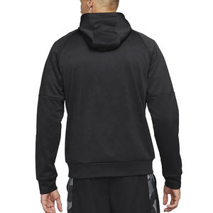 Sudadera con capucha con cremallera completa para hombre de gran tamaño personalizada Sudadera con capucha de poliéster pesado de alta calidad para hombre Color sólido Sudaderas con capucha hechas a medida - Product Image 2